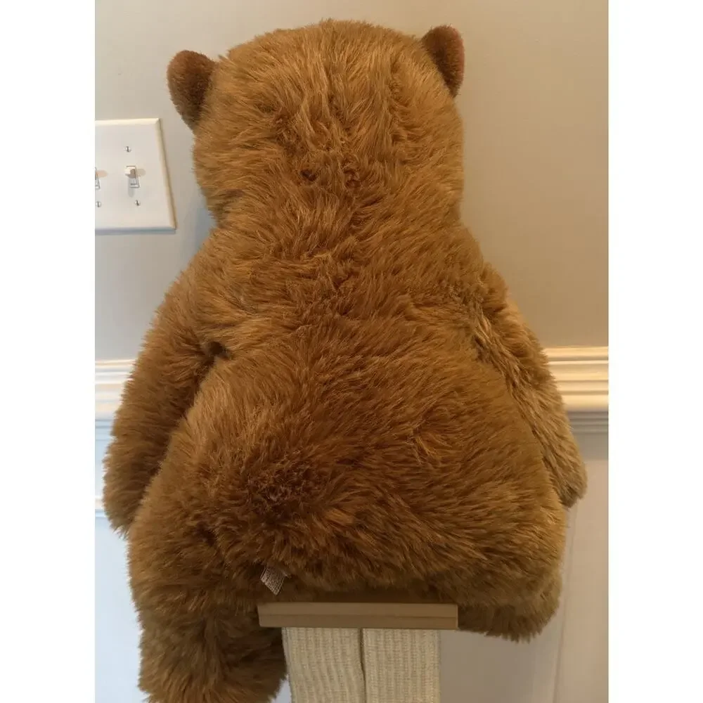 Vintage 1983 Applause Wallace Berrie Jumbo Brown Teddy Bear Plush 30” Korea
